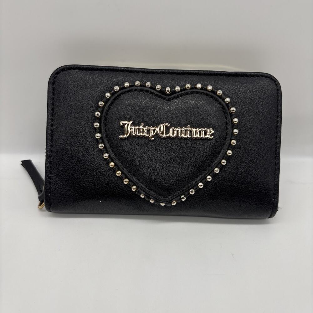 MJuicy Couture Black Heart Wallet